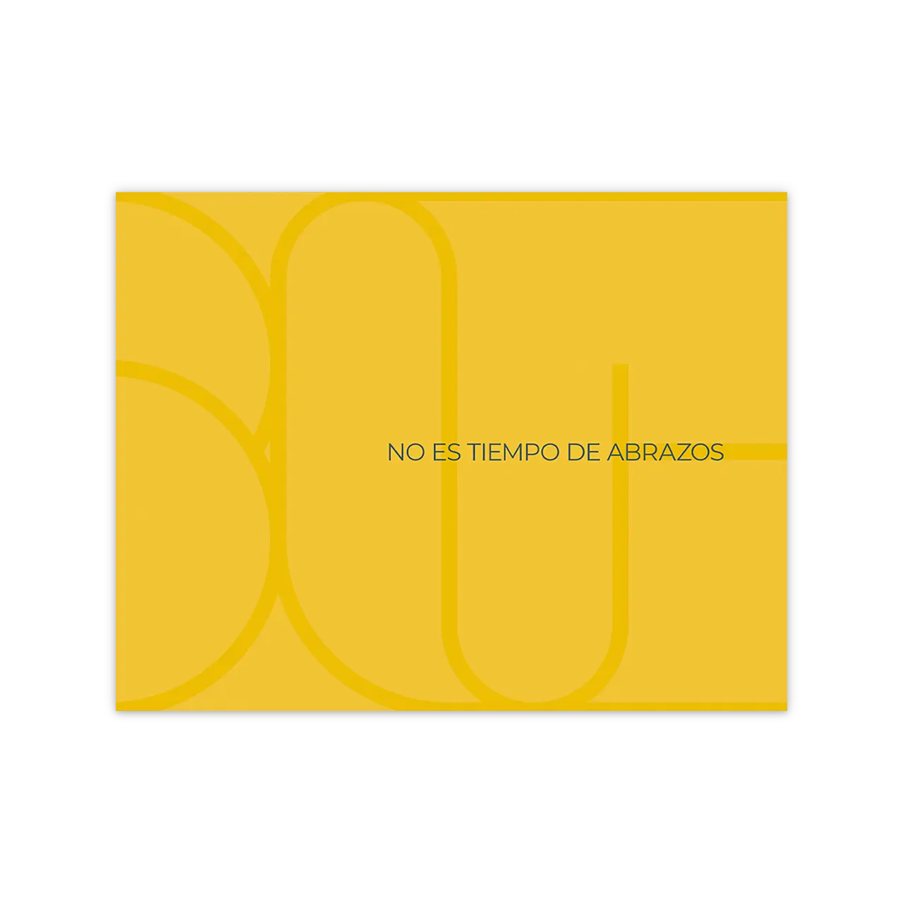 No es tiempo de abrazos